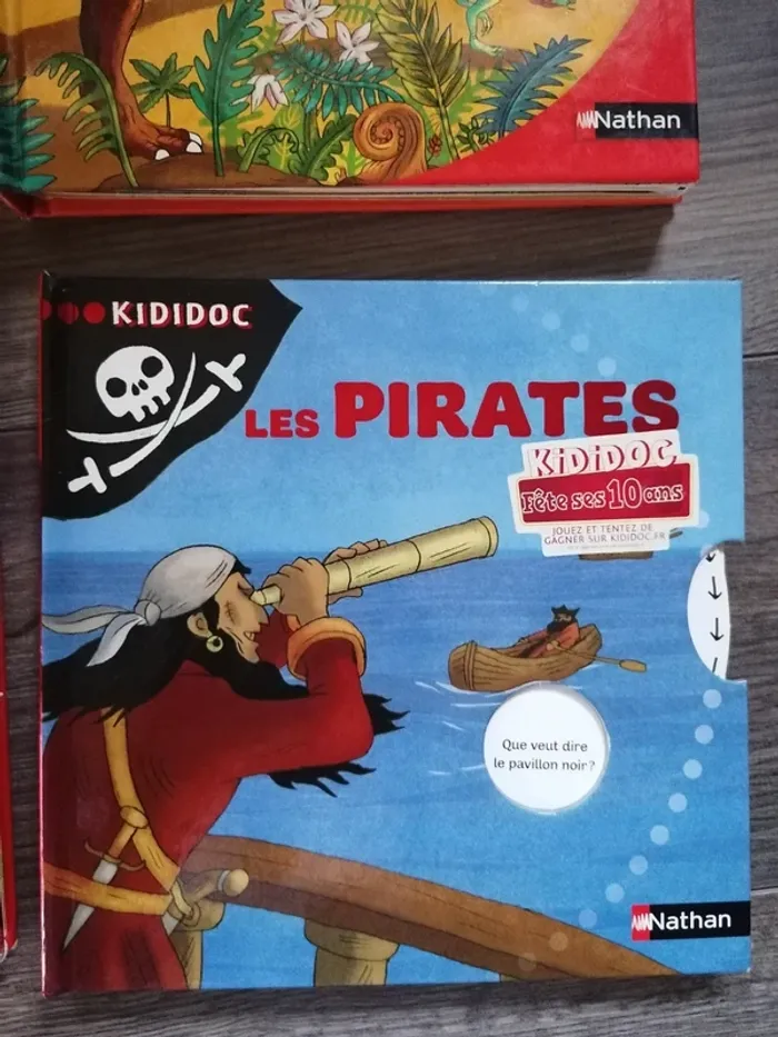 Lot de 7 livres kididoc - photo numéro 2
