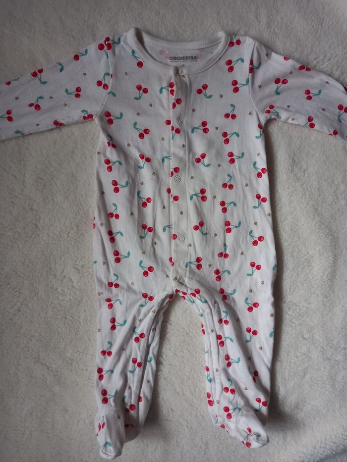 Lot de 3 pyjamas fille 6 mois - photo numéro 3