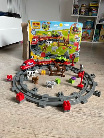 Circuit Train de Campagne Ecoiffier Abrick