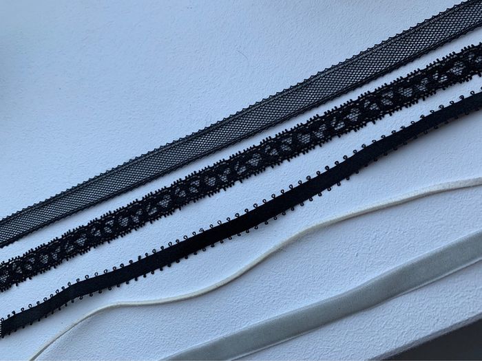 Lots de 5 Collier ras du coup - photo numéro 2