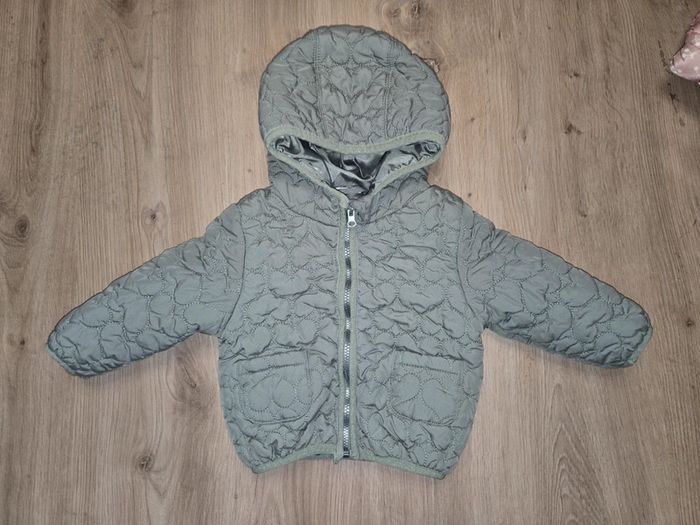 Jolie veste doudoune fine mi saison fille 12 mois TAO - photo numéro 2