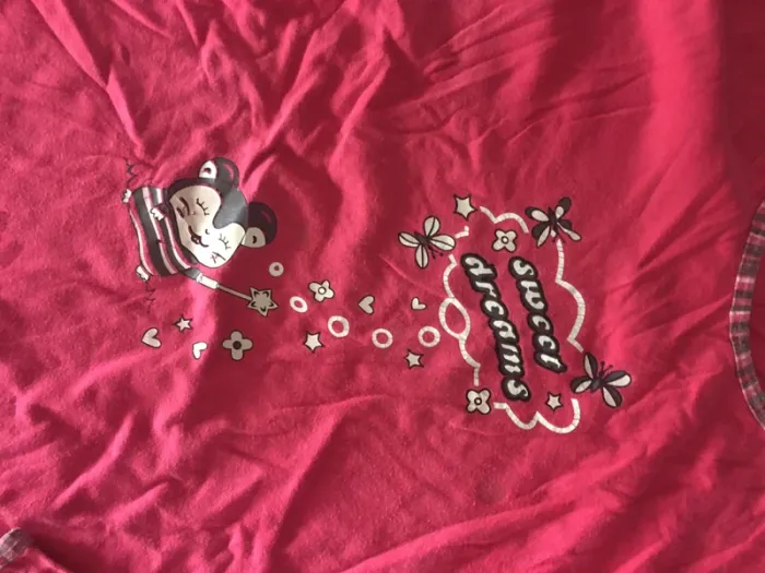 Ensemble pyjama short rose - photo numéro 2