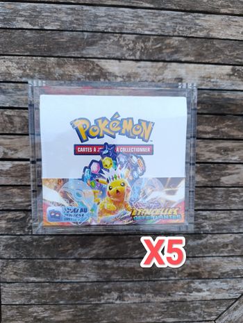 Lot de 5 Protection Magnétique en Acrylique – Pour Displays Pokémon 36 Boosters