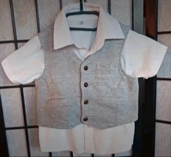 Chemise + veston garçon - 18 mois - kiabi