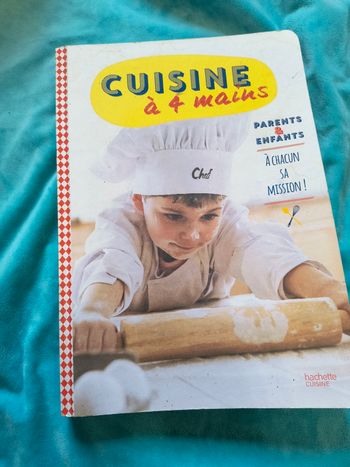 Livre cuisine à 4 mains