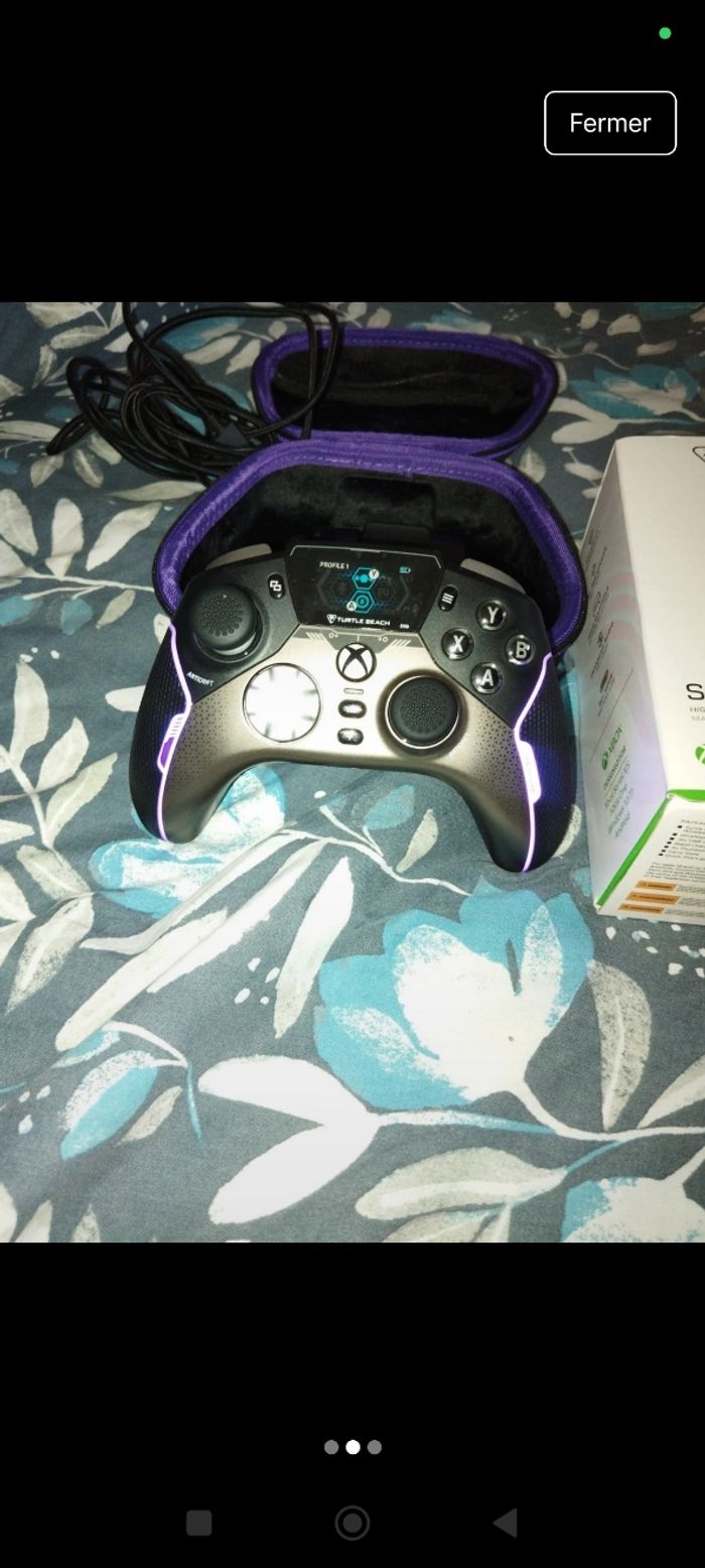 Manette Xbox et pc - photo numéro 2