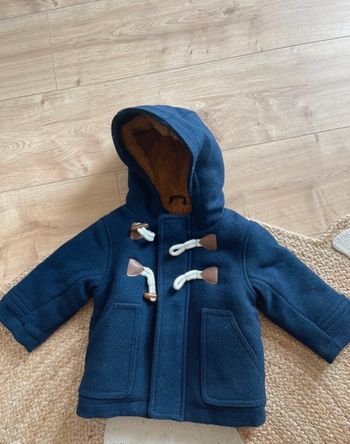 Manteau bleu Verbaudet