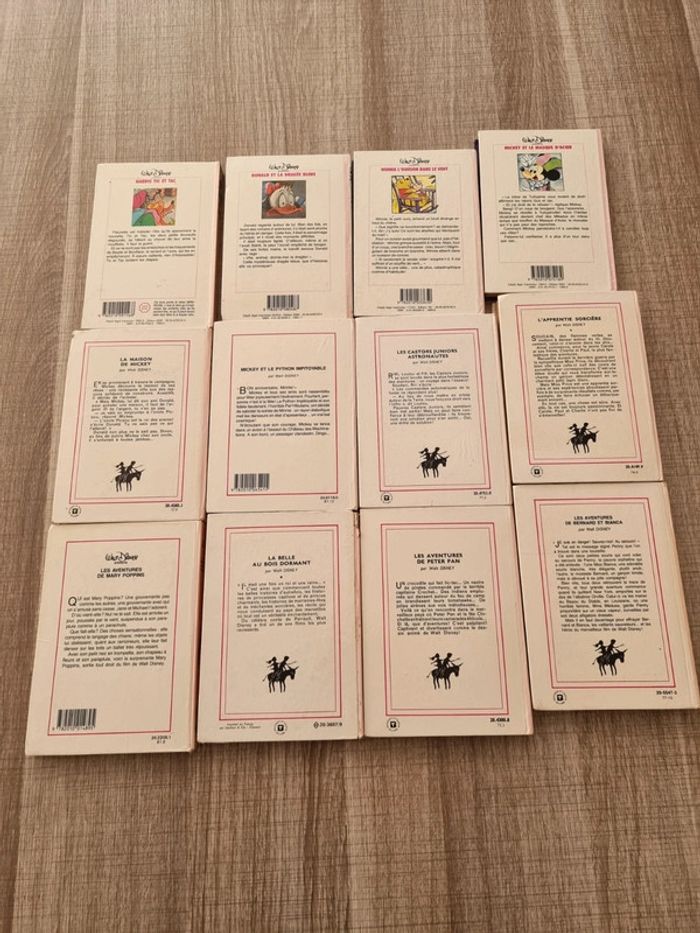 Walt Disney lot de livres vintage - photo numéro 2