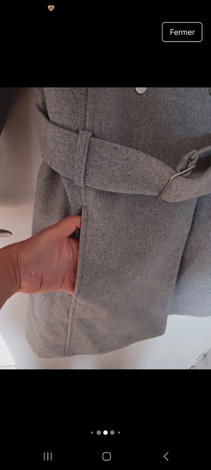 Manteau camaïeu taille 46 - photo numéro 4