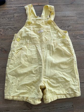 Salopette courte tex 18 mois