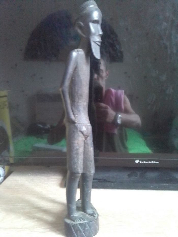 Ancienne statuette de patriarche d'Antioche - photo numéro 3