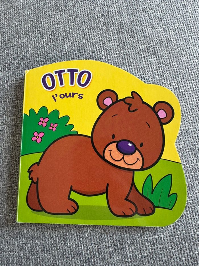 Livre action ours otto