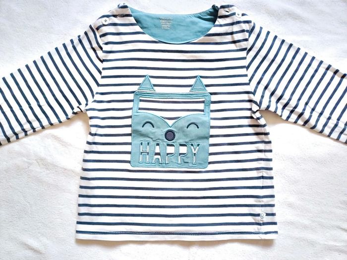Tee shirt manches longues 24 mois - photo numéro 4