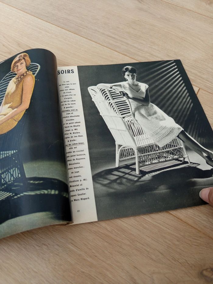 Magazine tricot spécial JM 1961 vintage - photo numéro 8