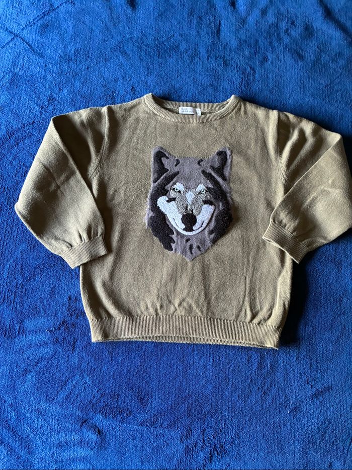 Pull tête de loup