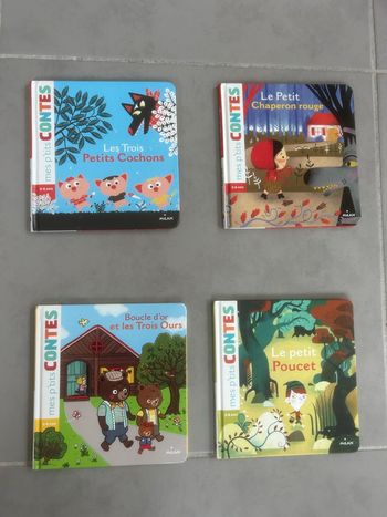 Lot de 4 livres ( mes petits contes ) TBE 