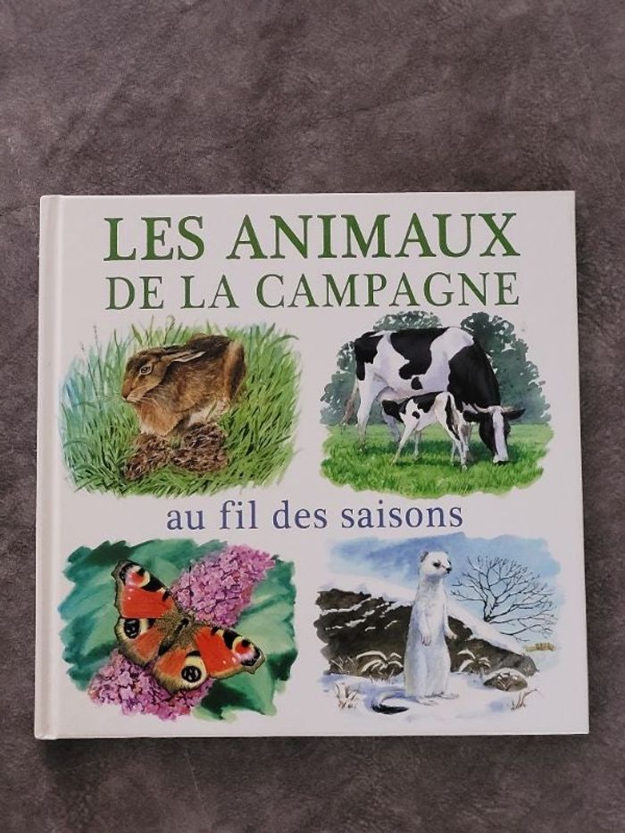 Au fil des saison Les animaux de la Campagne Par Jean-Baptiste De Panfieu