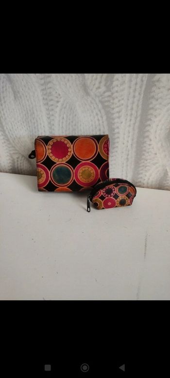 Porte feuille en cuir de buffle