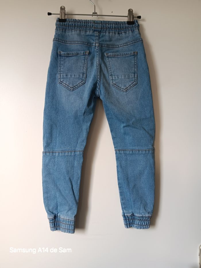 Jean garçon cuff jogger 5-6ans - photo numéro 2