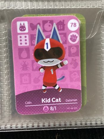 mini carte amiibo kid cat