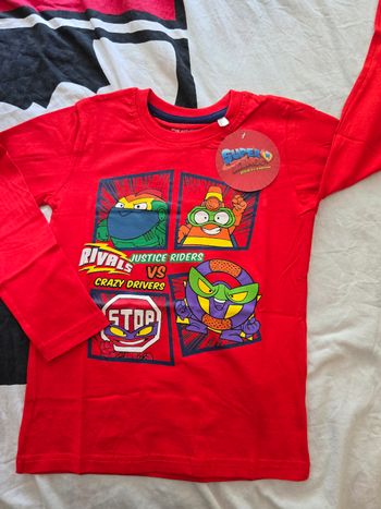 T-shirt superthings 8ans