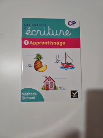 Cahier d'écriture CP n°1