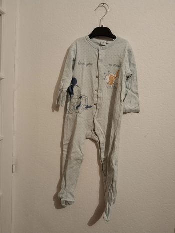 pyjama 1 piece disney micket garcon 36 mois