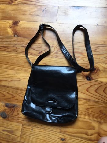 Sac à main bandoulière noir