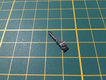 Coffre du verrou du capot du moteur 99G N°99 Renault R8 Gordini 1/8 Eaglemoss collections #A67