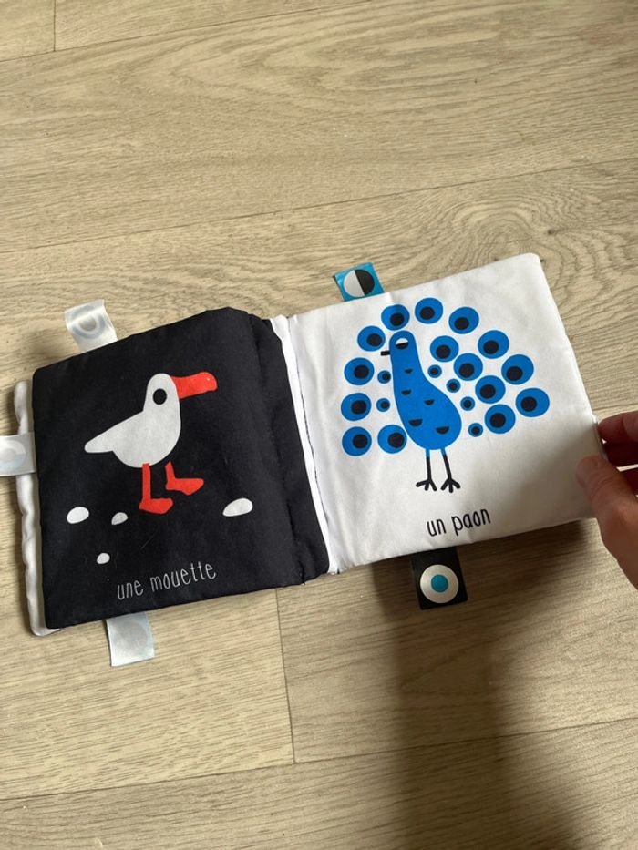 Livre en tissu mes petits oiseaux - photo numéro 3