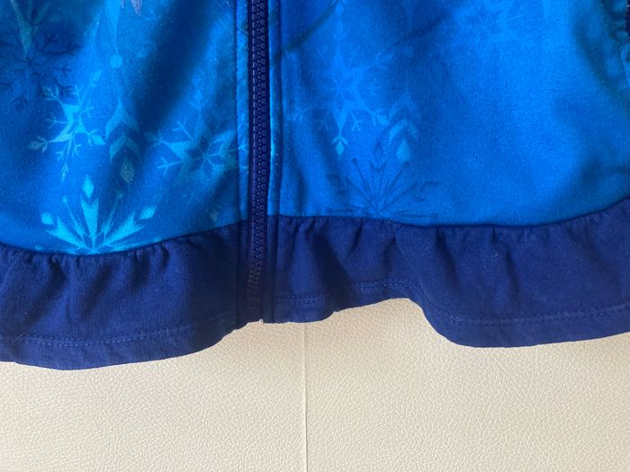gilet zippé à capuche Disney Reine des neiges - photo numéro 4