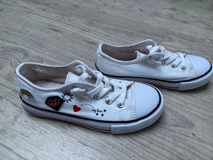 Chaussures en toile Lovely skull 32 TBE - photo numéro 3