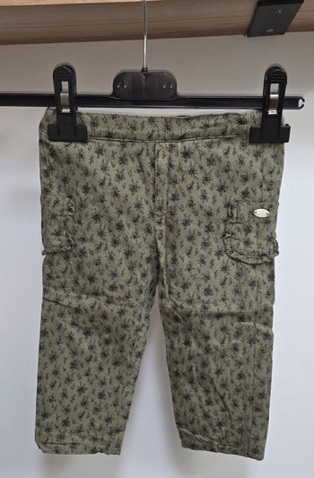 Pantalon epais kaki tartine et chocolat 1 an