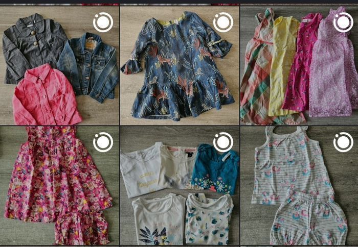 Lot vêtements fille 2 ans printemps été - photo numéro 3