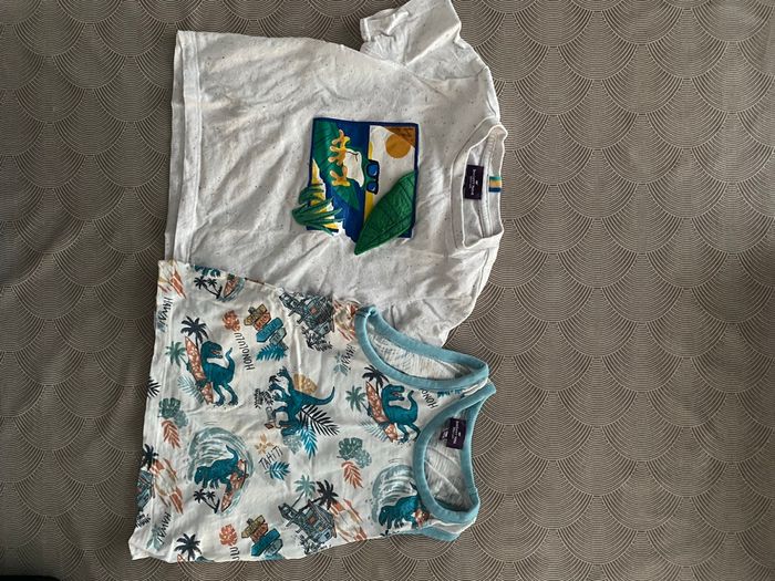 Lot t shirt et débardeur bébé garcon - photo numéro 1