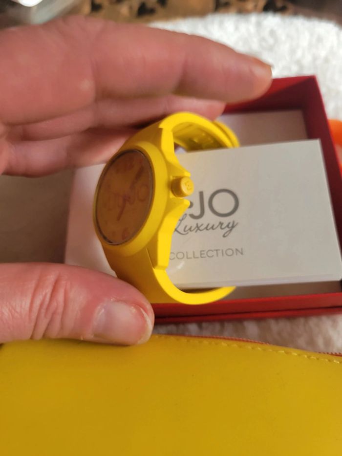 Montre liu jo luxury jaune TLJ277 - photo numéro 3