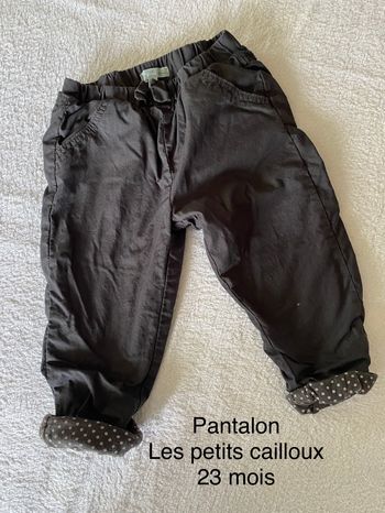 Pantalon les petits cailloux 23 mois