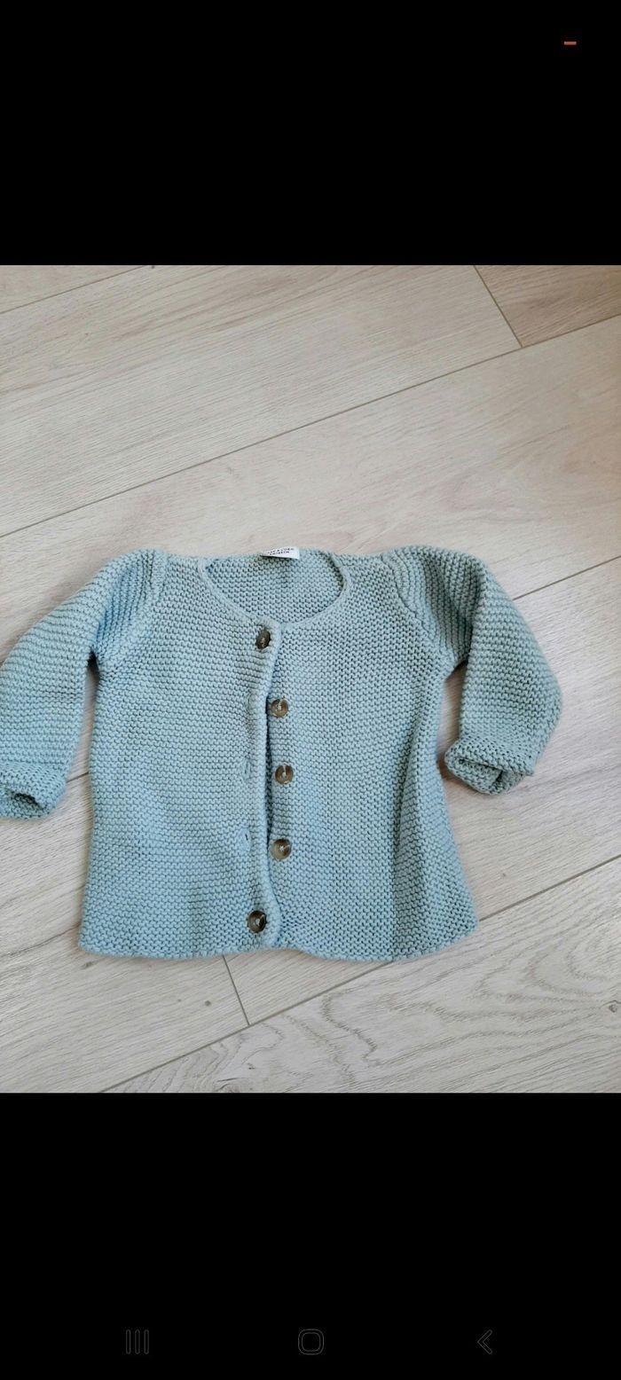 Gilet laine 6 mois