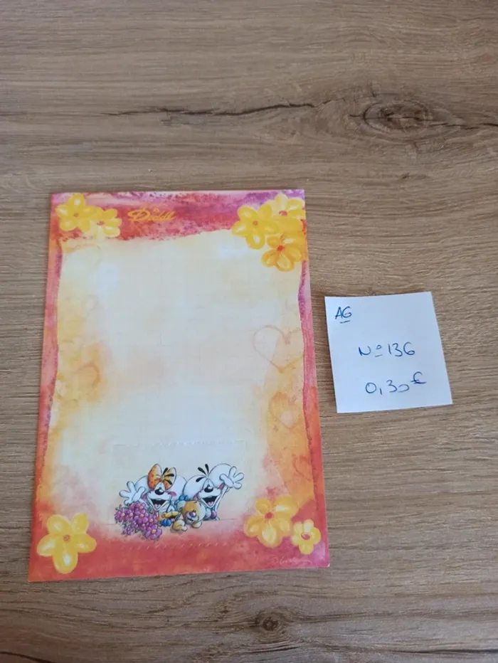 Feuille Diddl A6 136 0,30€
