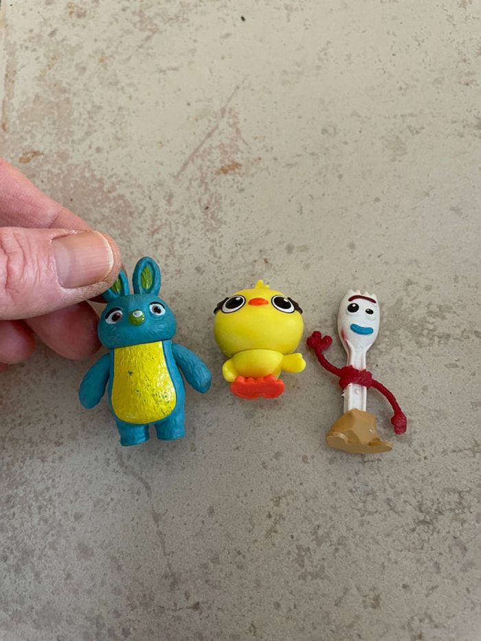 3 figurines Toy Story (Bunny, Duck et Forky) - photo numéro 2