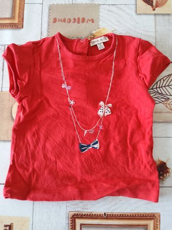 Tee-shirt fille 18 mois