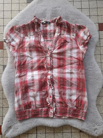 Chemise a carreaux taille L