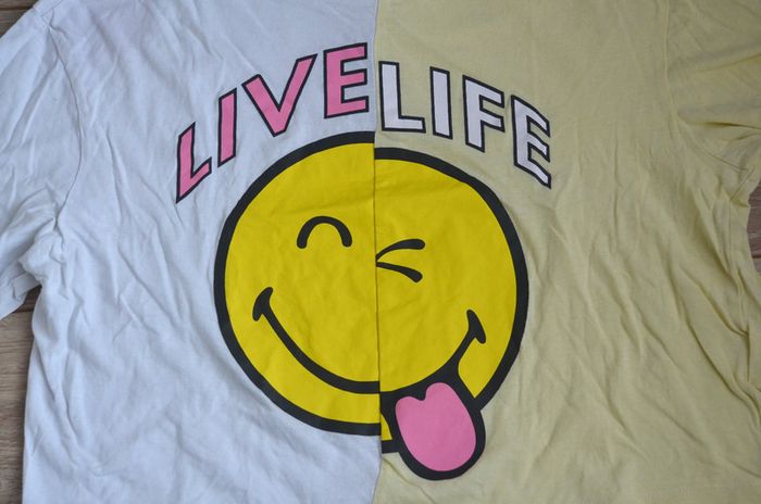T shirt 14 ans Smiley - photo numéro 2