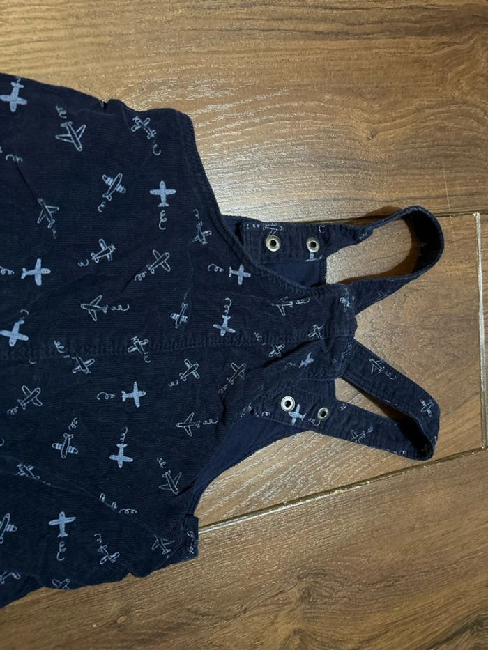 Salopette en velours et son pull assorti Avions de chez Absorba 3 ans - photo numéro 12
