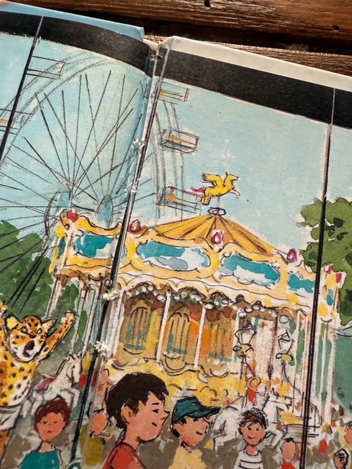 Édition Hachette Moyen - Livre rare Caroline et les vacances de Titus album bd Pierre Probst - photo numéro 4