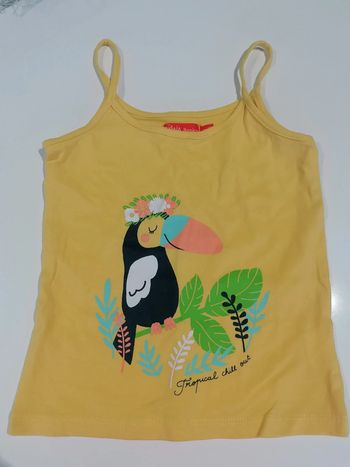 Débardeur bretelles T 3 ans Tissaia 👧🏻