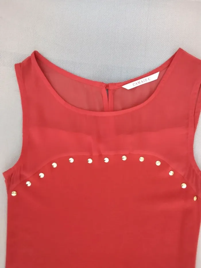 Robe rouge taille S - photo numéro 2