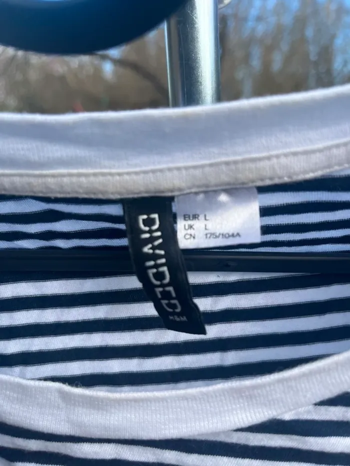 T-shirt manche courte marinière/rayé - photo numéro 2