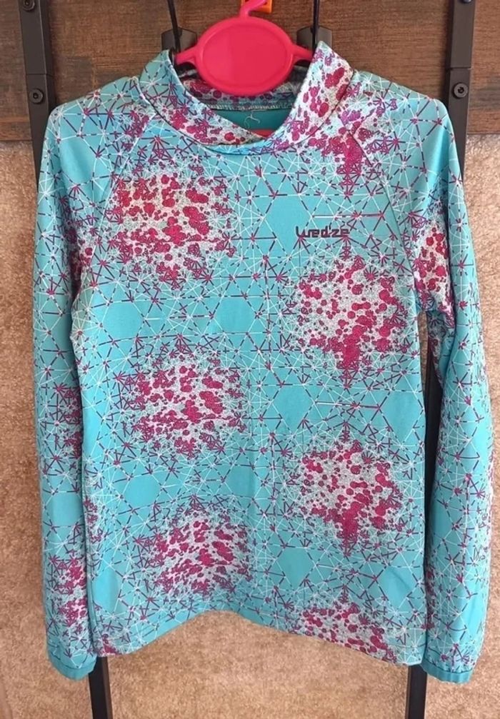 Tee-shirt thermique ski 8 ans - photo numéro 5