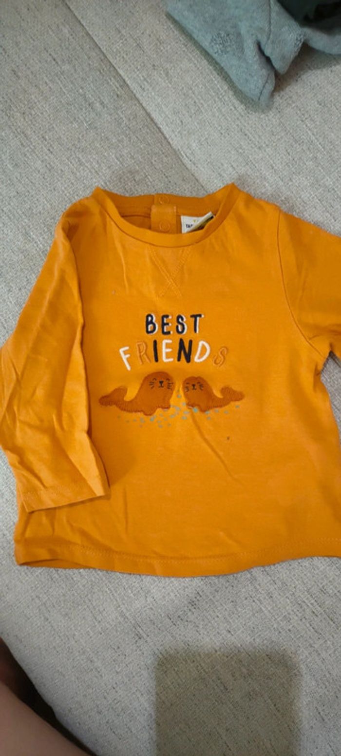 T-shirt manches longues 9 mois